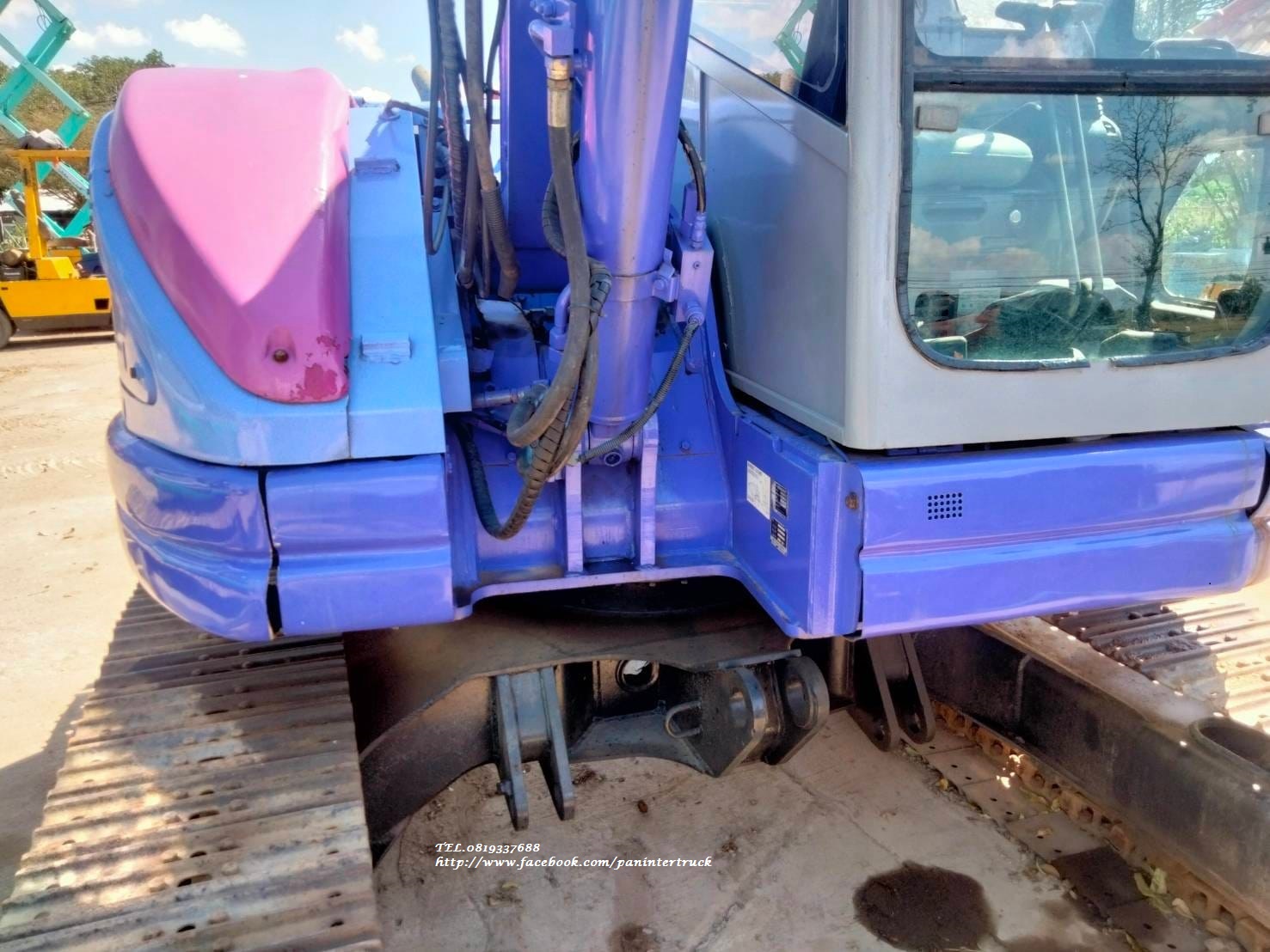 ขายถูกสุดๆ รถขุด HYD. EXCAVATOR KOMATSU PC78US-5 (สีม่วง) ราคาเพียง 522,000 บาท