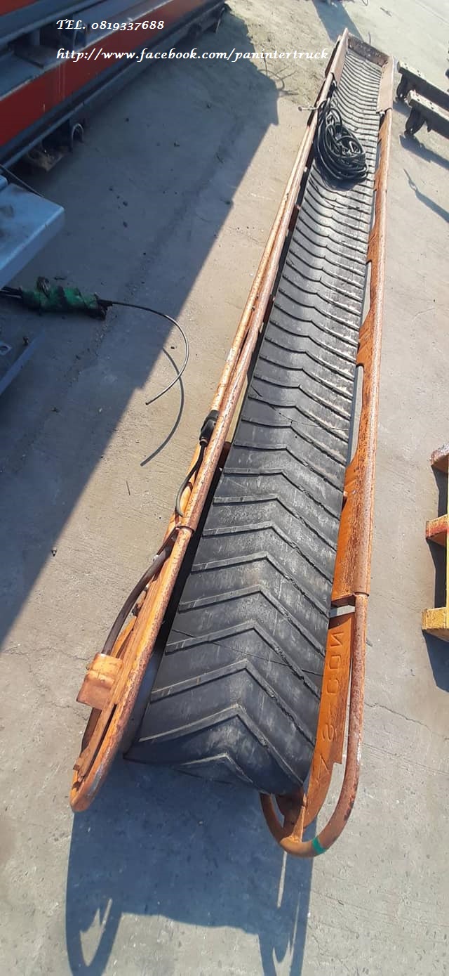 SALE*สินค้าเก่านอก สายพานลำเลียง SANKI หน้าแผ่นยางกว้าง 30 cm. ความยาว 4.70 m. สินค้าเก่านอก ขายตามสภาพ* ยังไม่เคยใช้งานในเมืองไทย SALE*สินค้าเก่านอก สายพานลำเลียง SANKI หน้าแผ่นยางกว้าง 30 cm. ความยาว 4.70 m. สินค้าเก่านอก ขายตามสภาพ* ยังไม่เคยใช้งานในเมืองไทย