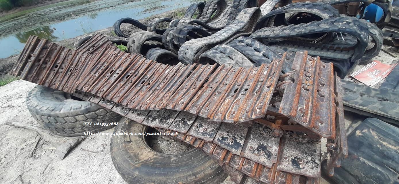 SALE**โซ่พร้อมแผ่นแทรค สำหรับรถขุดไซค์ 60 ,75 (PC60-1-2-3 ,PC75UU-1,SK60) SALE**โซ่พร้อมแผ่นแทรค สำหรับรถขุดไซค์ 60 ,75 (PC60-1-2-3 ,PC75UU-1,SK60)