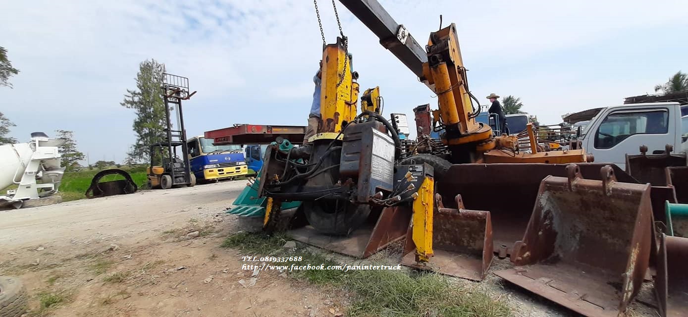 เก่าญี่ปุ่นแท้ๆ ขายตามสภาพ FROM JAPAN เครนติดหลังรถบรรทุก ขนาด 3ตัน* 4ปลอก3ชัก ราคาเพียง 135,000 บาท