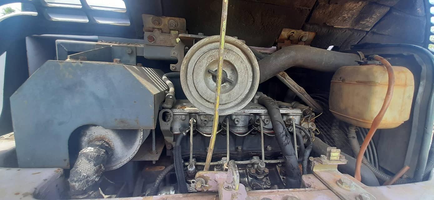 FROM JAPAN**รถขุด HYD. EXCAVATOR SUMITOMO SH55U-2 เครื่องยนต์ดีเซลISUZU 4LE1 -4สูบ