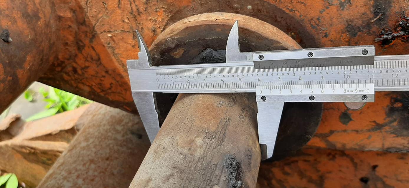 FROM JAPAN ตัวคีบปากหนีบไม้ แบบธรรมดาอุปกรณ์รองรับ สำหรับรถขุดไซค์ 100, 120 ,135/ สลัก 60-65 มิล