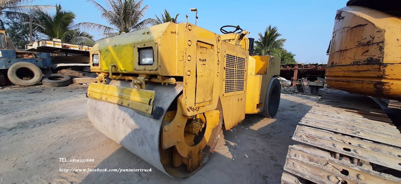 FROM JAPAN SAKAI TW41 ขนาด 4ตัน 🎊🎊  รถบดหน้าเหล็กหลังยาง / สั่นสะเทือนด้านหน้า - ด้านหลัง ยาง4เส้น