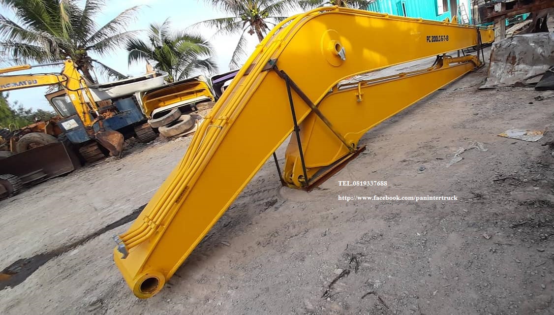 ชุดบูม-อาร์มยาวพร้อมบุ๊งกี๋ สำหรับรถขุดไซค์ 200 ,210 / BOOM- ARM - BUCKET FOR EXCAVATOR KOMATSU PC200 -6 ,PC200-7 ,PC200-8 ชุดบูม-อาร์มยาวพร้อมบุ๊งกี๋ สำหรับรถขุดไซค์ 200 ,210 / BOOM- ARM - BUCKET FOR EXCAVATOR KOMATSU PC200 -6 ,PC200-7 ,PC200-8