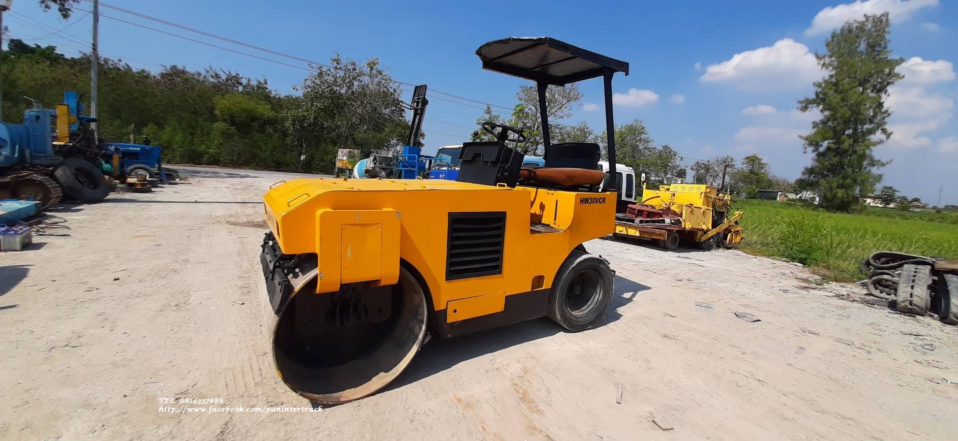 FROM JAPAN COMBINATION ROLLER รถบดซูมิโตโม่ / ยังไม่เคยใช้งานในเมืองไทย ราคาเพียง 199,000 บาท SUMITOMO HW30VCR FROM JAPAN COMBINATION ROLLER รถบดซูมิโตโม่ / ยังไม่เคยใช้งานในเมืองไทย ราคาเพียง 199,000 บาท SUMITOMO HW30VCR