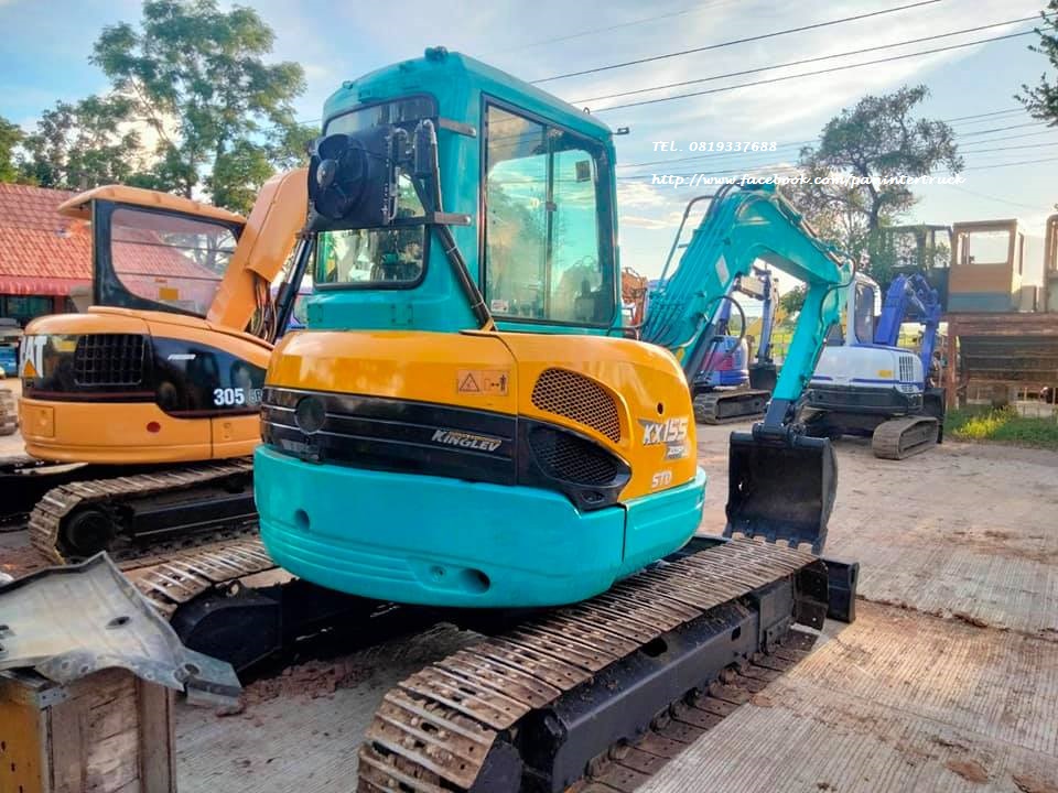 ราคาเพียง 520,000 บาท รถขุดคูโบต้า ขนาด 5ตัน MINI. EXCAVATOR KUBOTA KX155-3SZ
