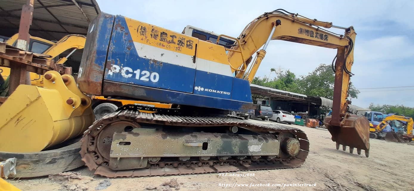 รุ่นพิมพ์นิยม มาแล้วจ้า !!ราคาตัดส่งพ่อค้า!!KOMATSU PC120-5 = ขนาด 12 ตัน 💥 ราคาเพียง 880,000 บาท