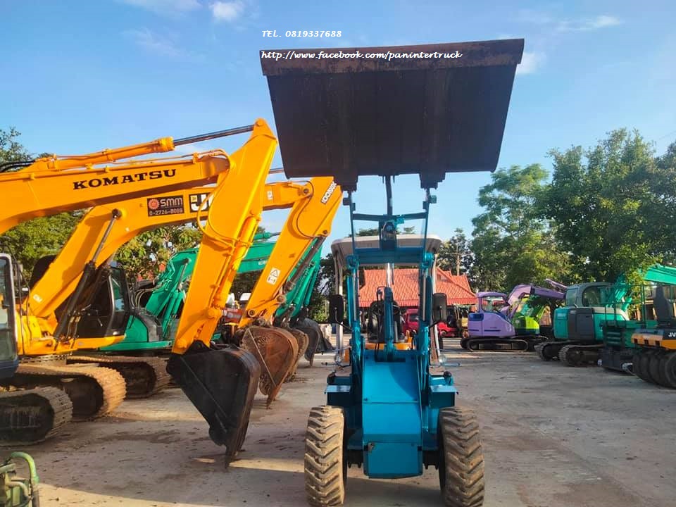 FROM JAPAN  รถตักล้อยาง WHEEL LOADER MITSUBISHI WS210 (รุ่นใหม่) (เทียบเท่า WA30)