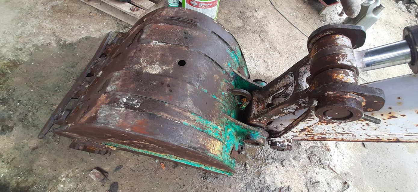 FROM JAPAN**รถขุด HYD. EXCAVATOR SUMITOMO SH55U-2 เครื่องยนต์ดีเซลISUZU 4LE1 -4สูบ