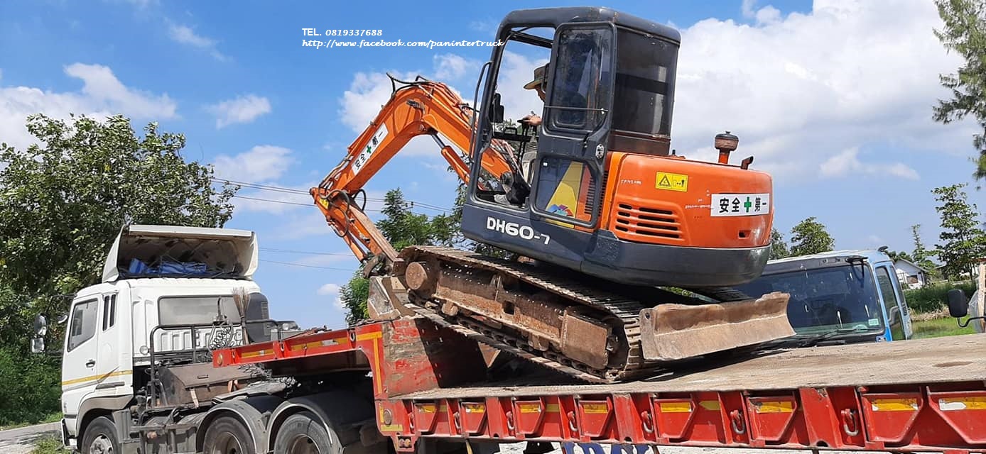 ราคาปังๆ รถขุดเก่านอก มีอินวอย มีตู้/มีเก๋ง/มีประตู ราคาเพียง 355,000 บาท DOOSAN DH55-V ดูซาน