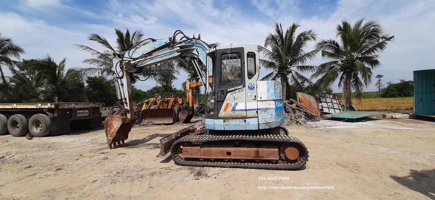 มหกรรมลดล้างสต๊อค**รถขุด HYD. EXCAVATOR SUMITOMO SH75 มีเก๋ง/มีประตู