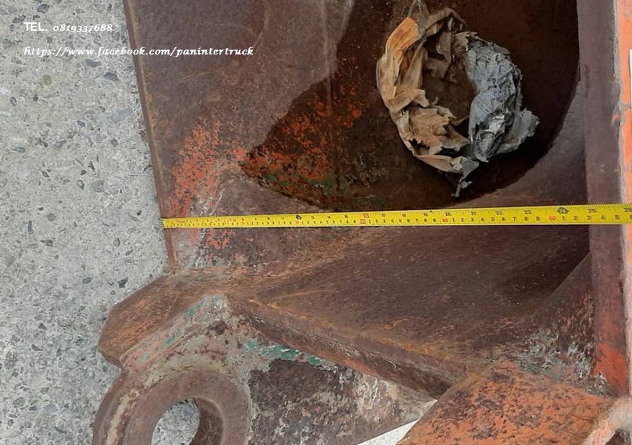 FROM JAPAN BUCKET บุ๊งกี๋รถขุดแบบปากแคบ สำหรับรถขุดไซค์ 200 ,220 / สลัก 80 มิล