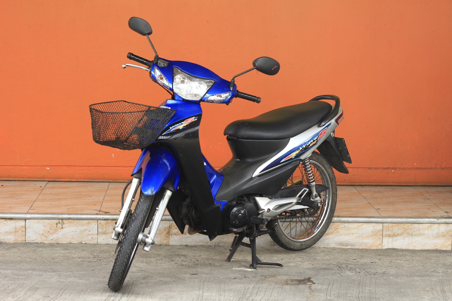 Honda Wave 100S สตาร์ทเท้า ปี49 Honda Wave 100S สตาร์ทเท้า ปี49