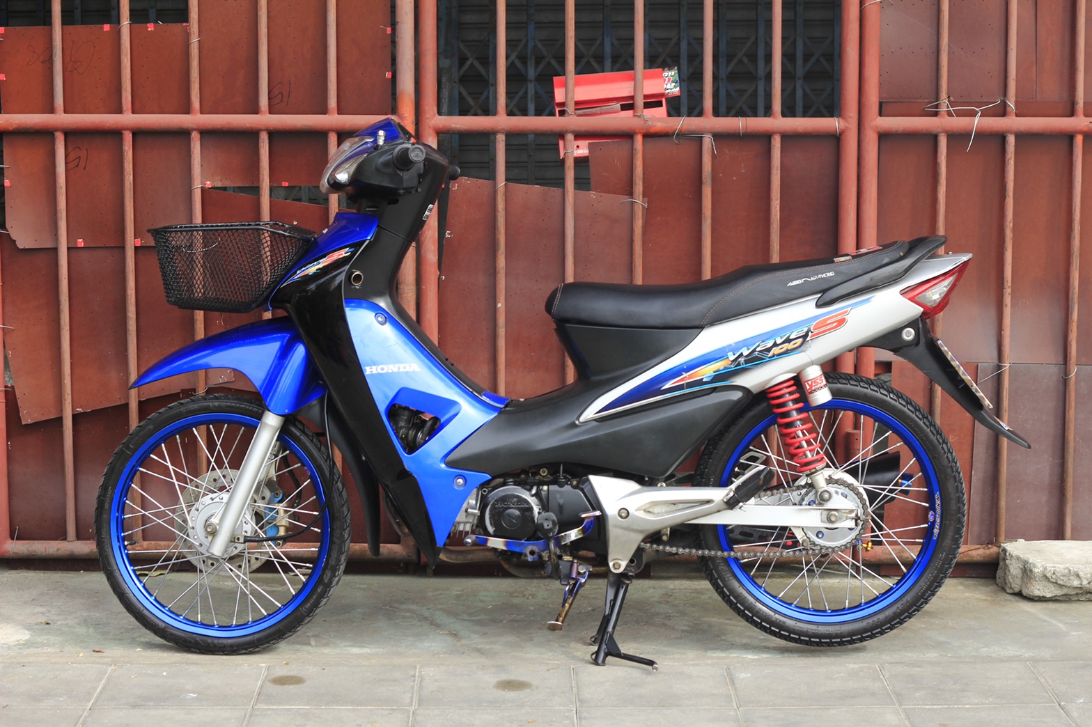 Honda Wave 100S สตาร์ทเท้า ปี49 Honda Wave 100S สตาร์ทเท้า ปี49