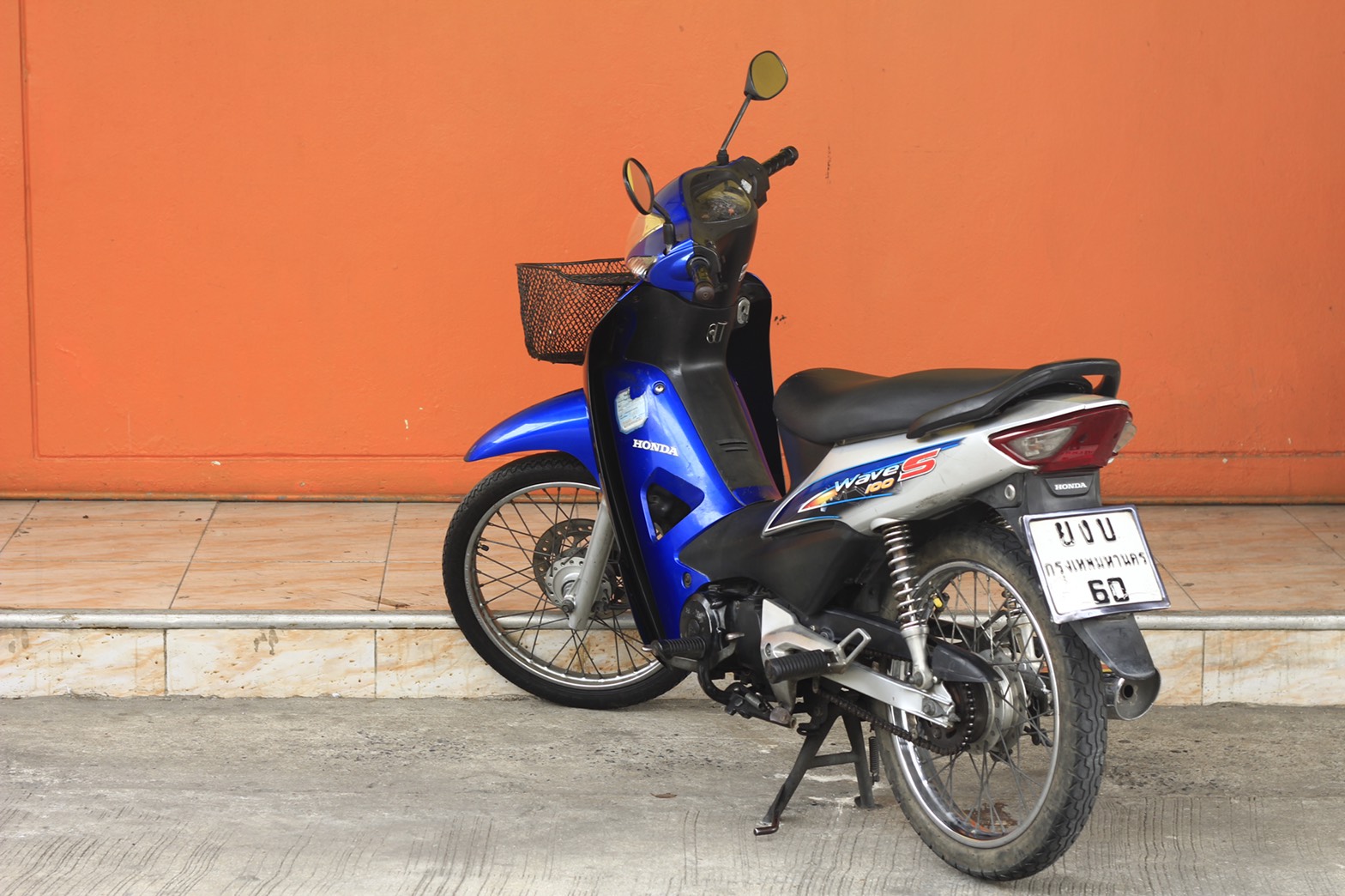 Honda Wave 100S สตาร์ทเท้า ปี49 Honda Wave 100S สตาร์ทเท้า ปี49