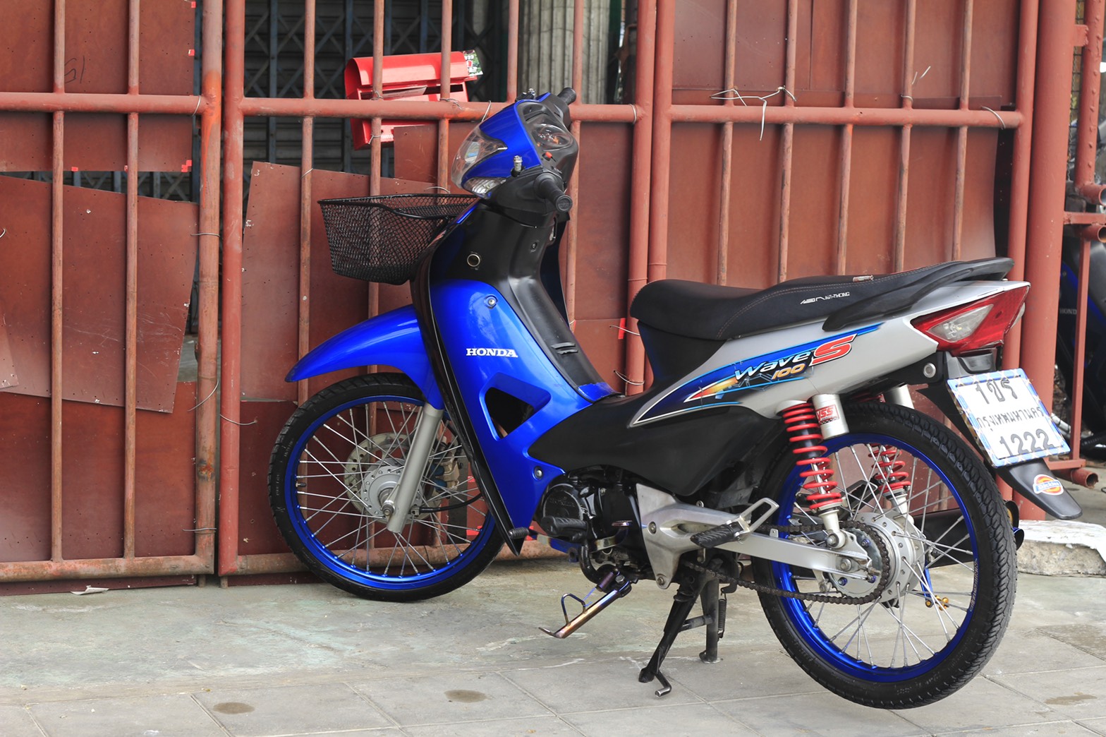 Honda Wave 100S สตาร์ทเท้า ปี49 Honda Wave 100S สตาร์ทเท้า ปี49