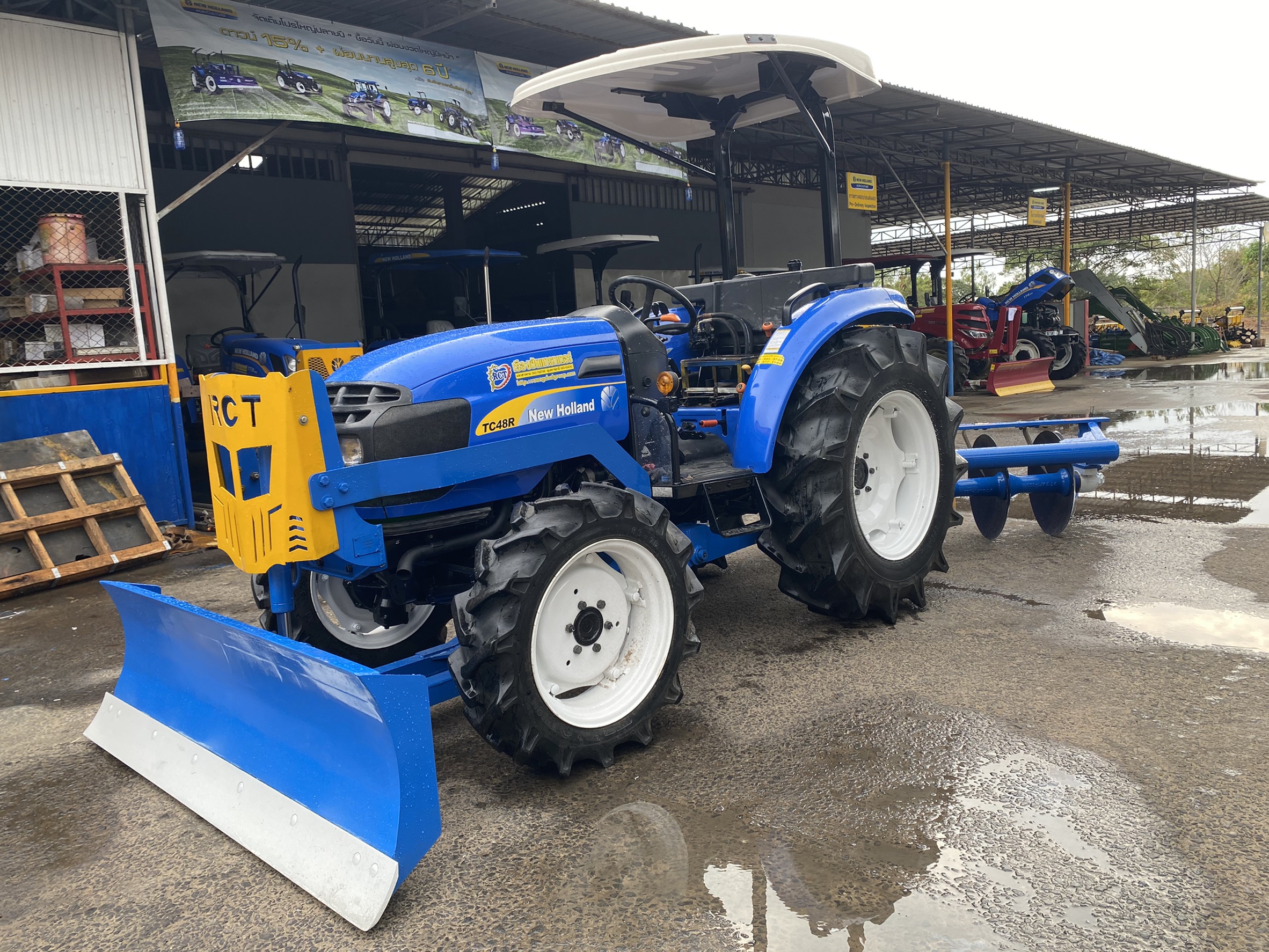 นิว ฮอลแลนด์ รุ่น TC48R 47 แรงม้า รถปี'62