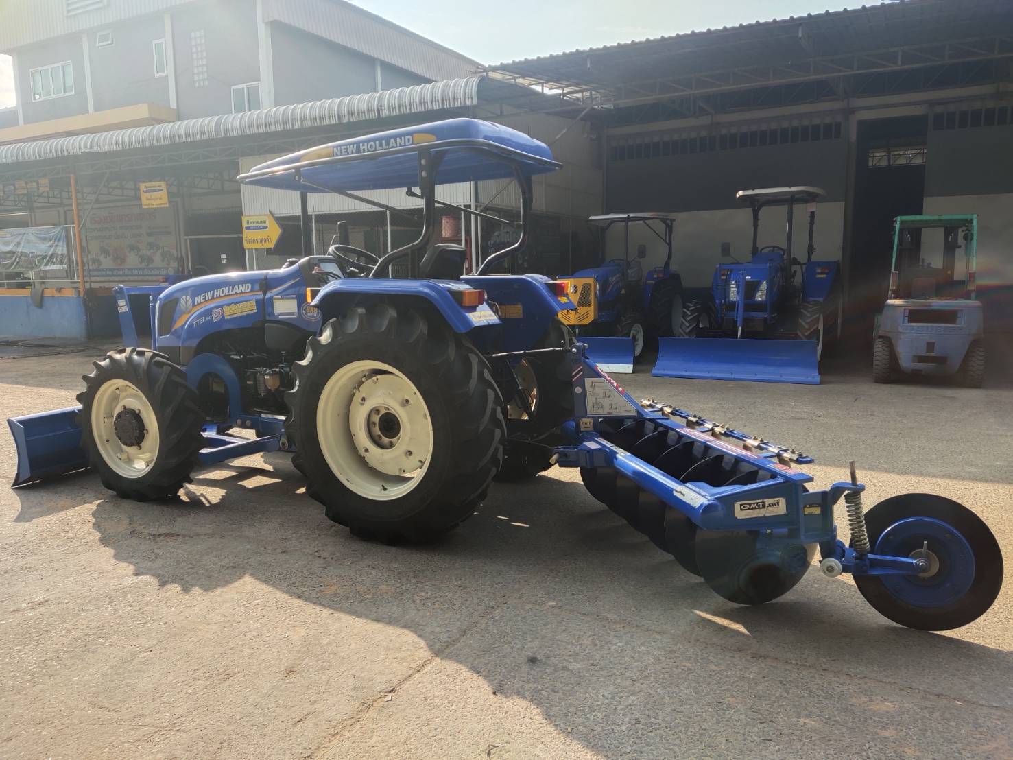 นิว ฮอลแลนด์ รุ่น TT3.50+ใบมีด+ผานพรวน