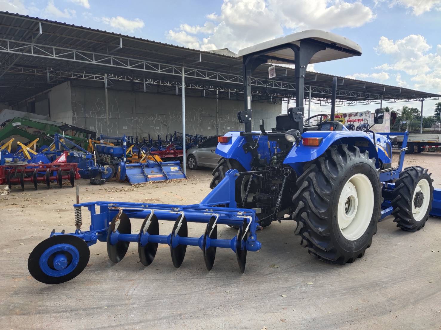นิว ฮอลแลนด์ รุ่น TT4.55+ใบมีด+ผานพรวน