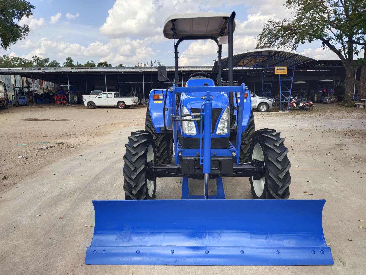 นิว ฮอลแลนด์ รุ่น TT4.55+ใบมีด+ผานพรวน