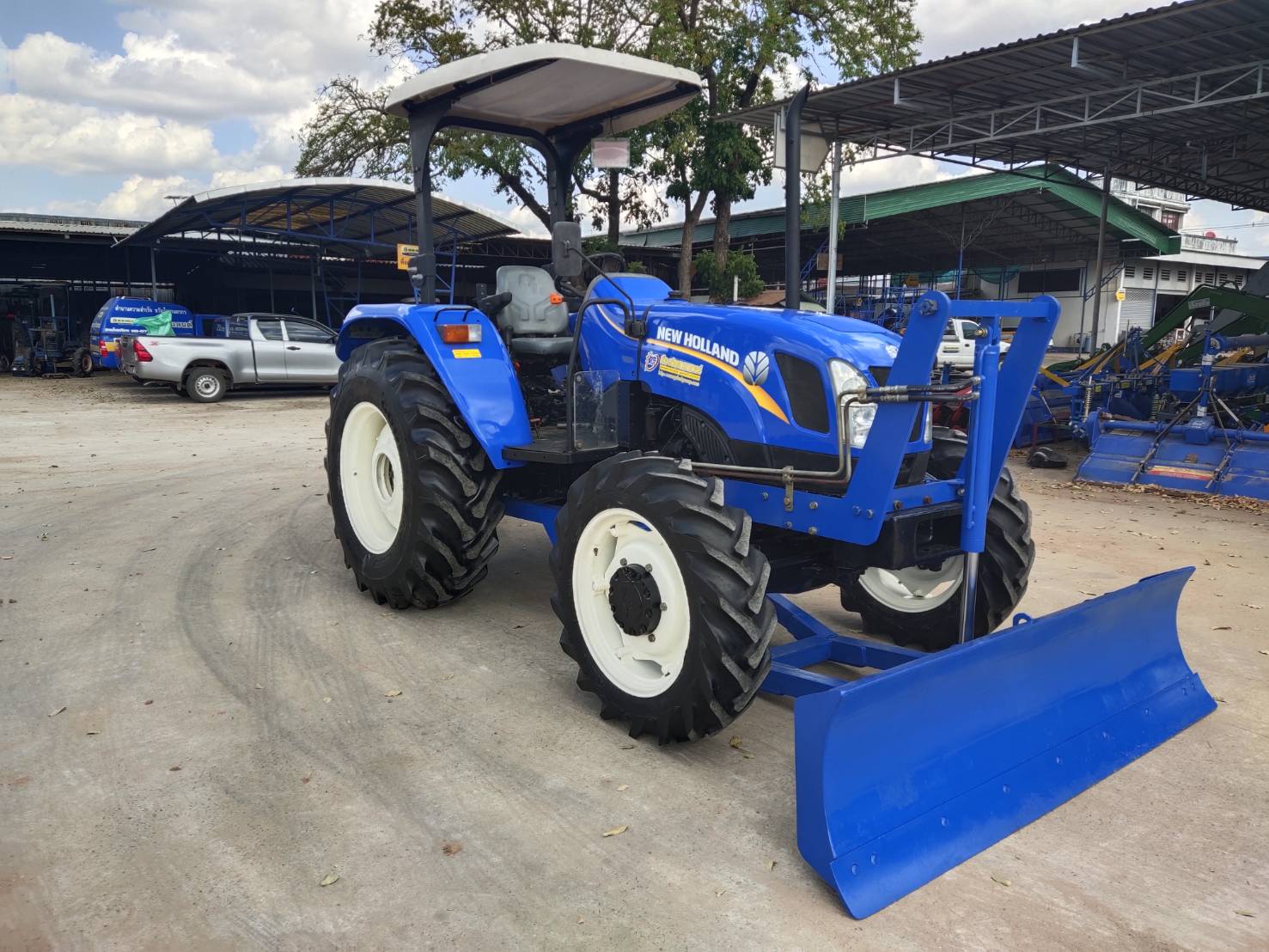 นิว ฮอลแลนด์ รุ่น TT4.55+ใบมีด+ผานพรวน