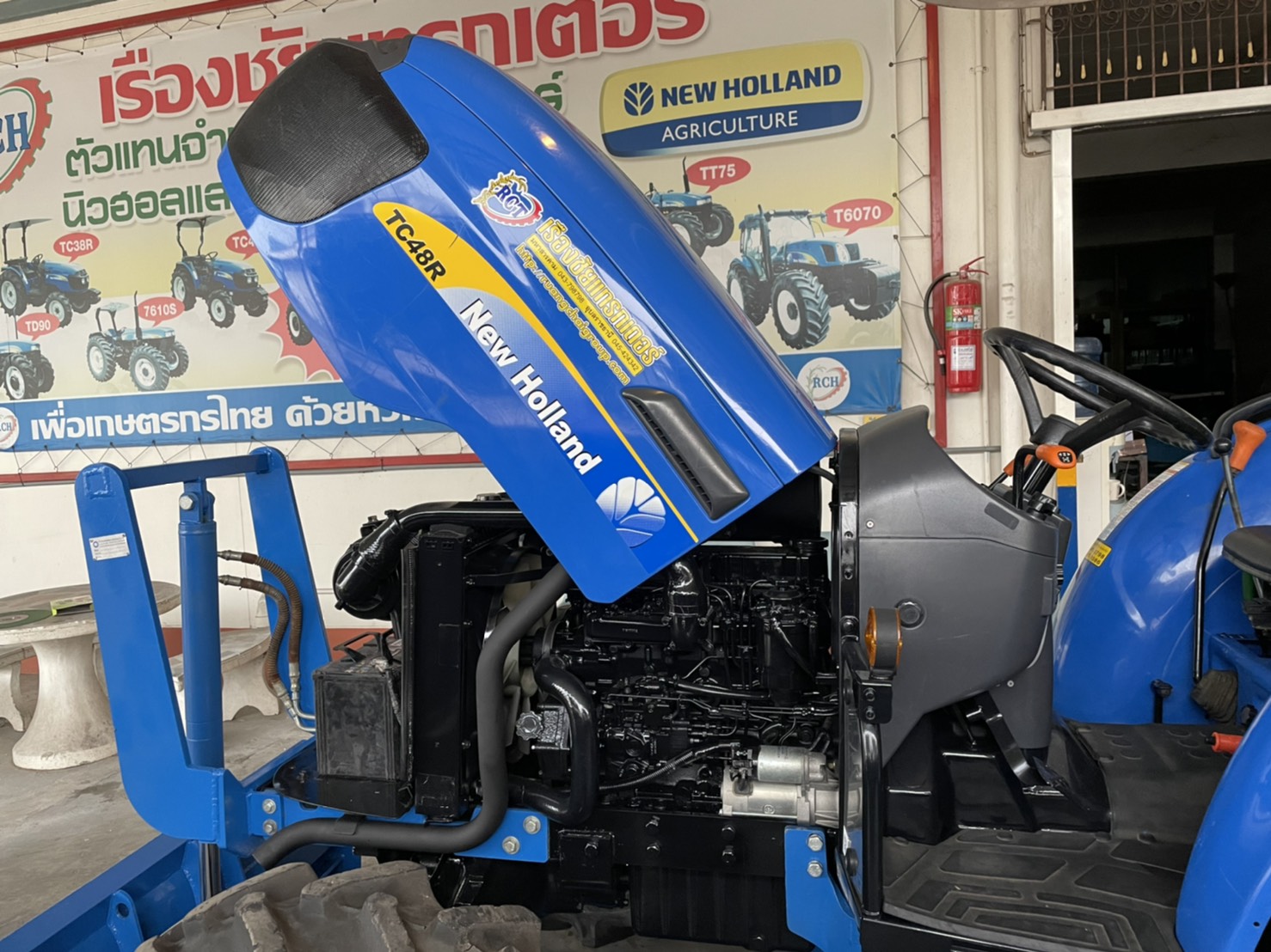 นิว ฮอลแลนด์ รุ่น TC48R 47 แรงม้า รถปี'62