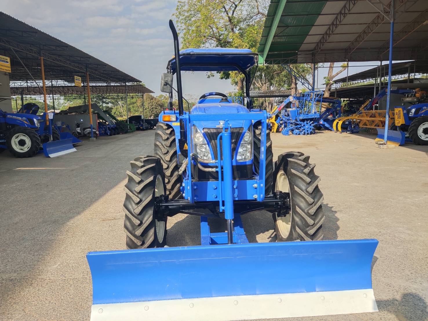นิว ฮอลแลนด์ รุ่น TT3.50+ใบมีด+ผานพรวน