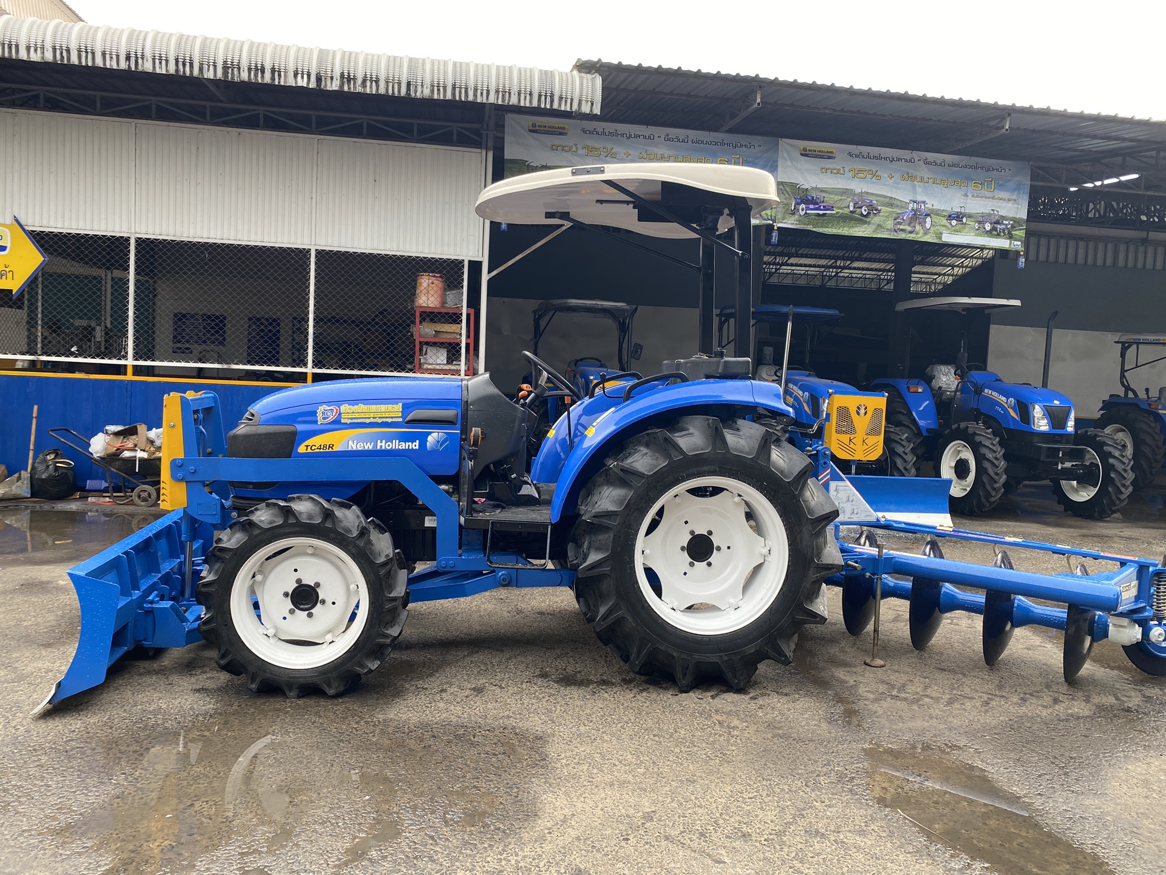 นิว ฮอลแลนด์ รุ่น TC48R 47 แรงม้า รถปี'62