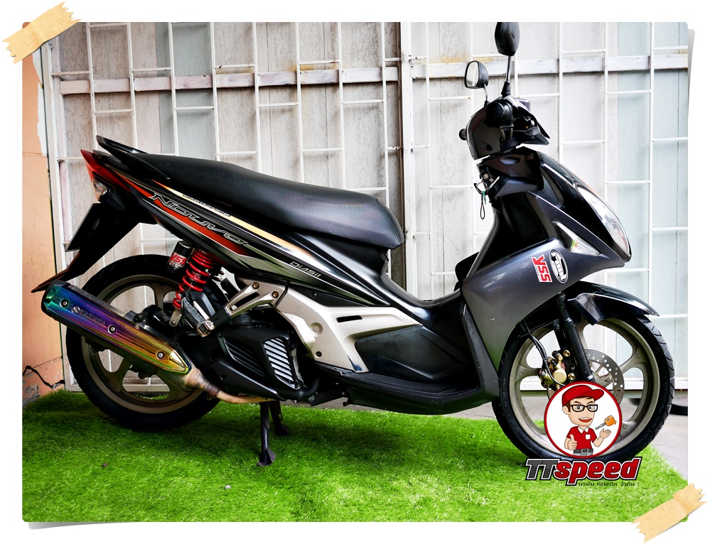 Nouvo Elegance 135 ล้อแม็กตัวท๊อปปี 55 โช๊คหลัง YSS ผ่อนเดือน 963 บาท