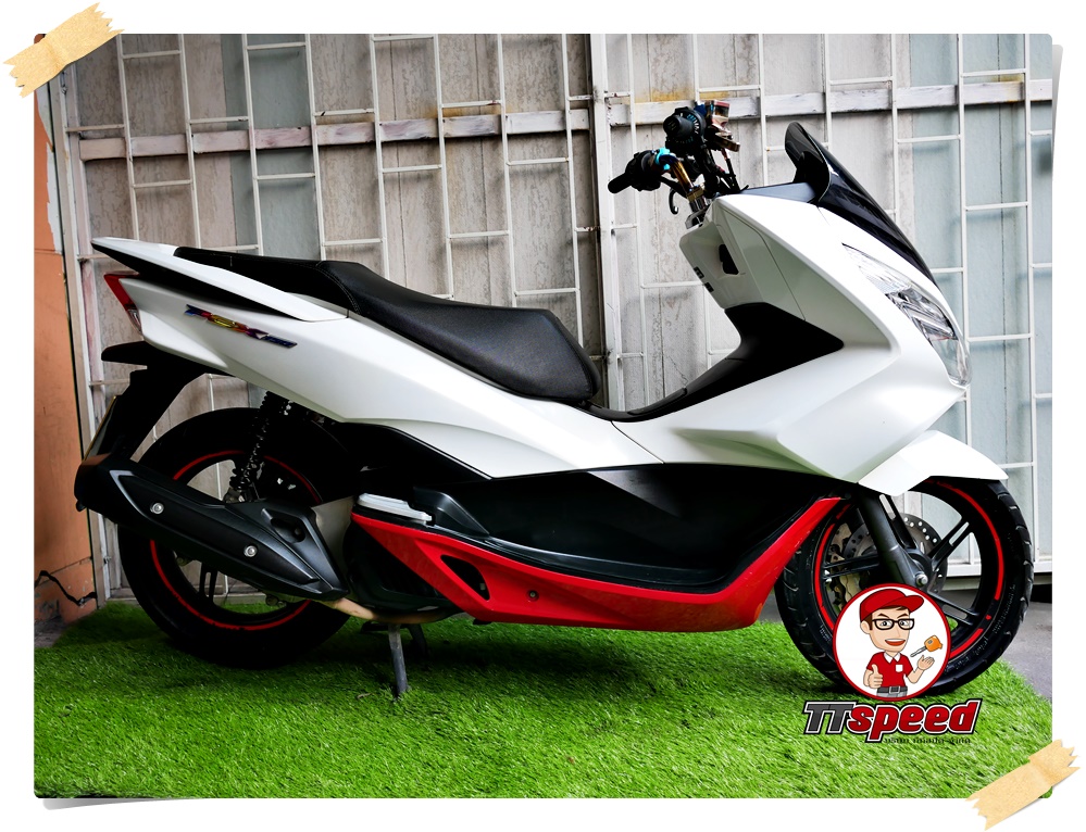 ขายสดผ่อน New PCX 150 เตาแก๊สปี 59 เครื่องดีผ่อนเดือนละ 1925 บาท