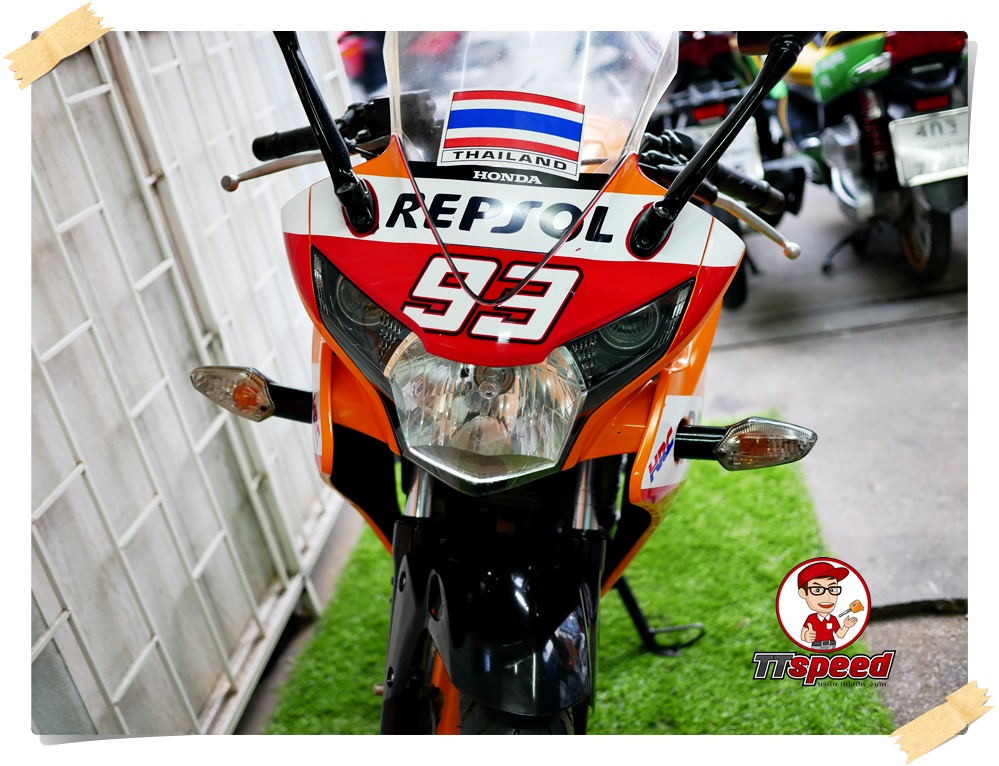 ขาย Honda CBR 150R Champion Special Edition จดปี58 สีสวยเครื่องเดิม 39,900 ฿