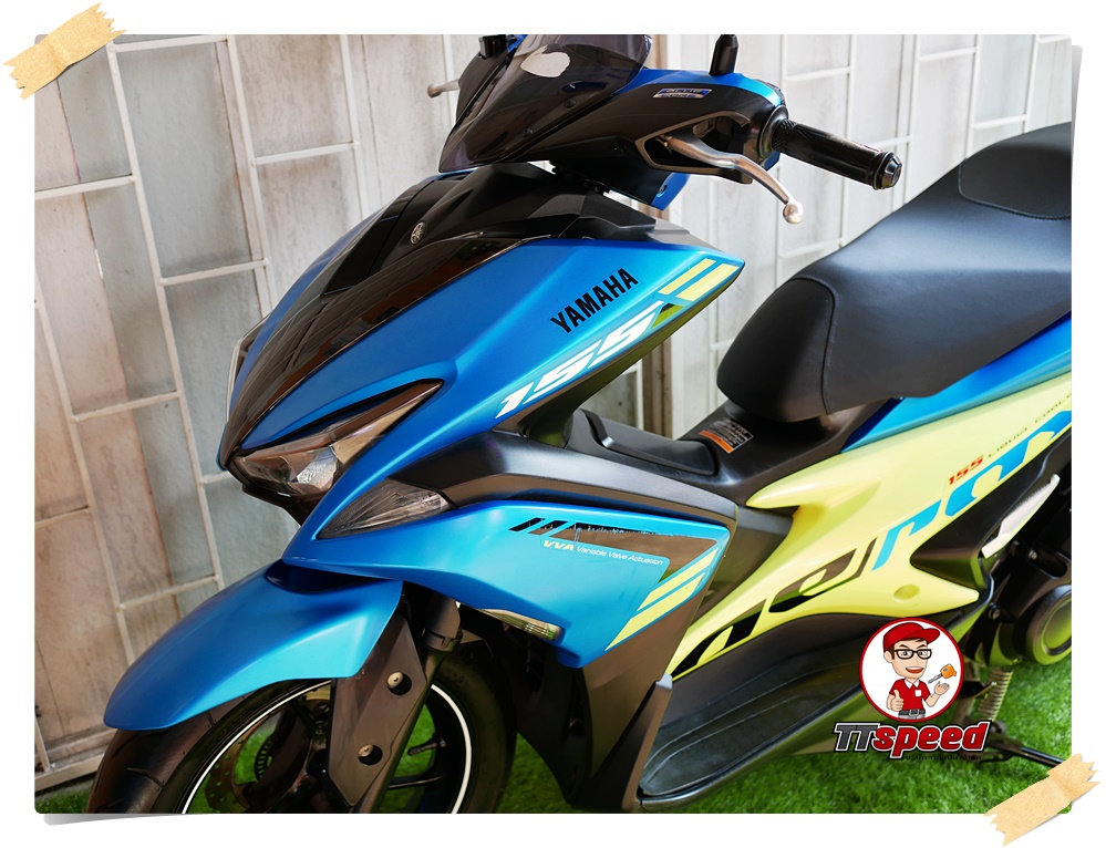 Yamaha Aerox 155 รุ่น 2018 จดปี 61 รถบ้านมือเดียวเครื่องเดิมสมบูรณ์