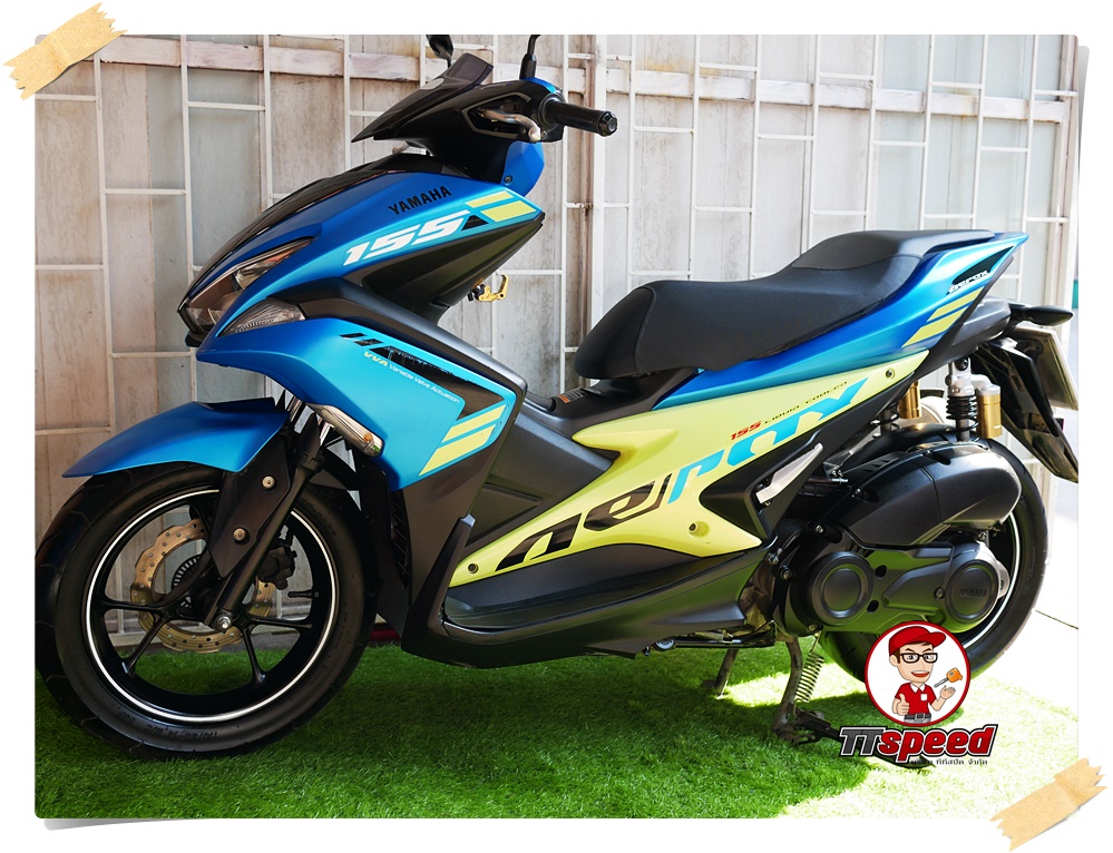 Yamaha Aerox 155 รุ่น 2018 จดปี 61 รถบ้านมือเดียวเครื่องเดิมสมบูรณ์