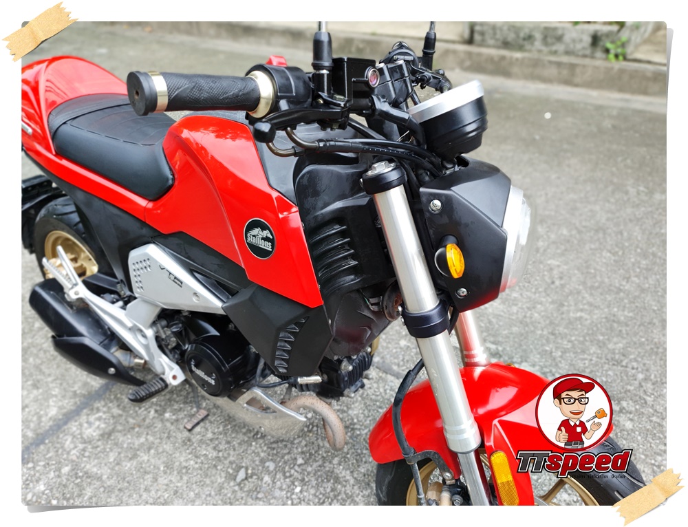 ขายเงินสด Stallions VTR 125 หัวฉีดปี 60 เครื่องเดิมวิ่งน้อยแค่ 6400 โล