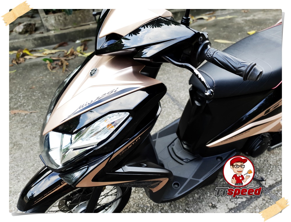 ขายสดผ่อน Mio 125i GT หัวฉีดรถบ้านมือเดียวปี 56 ผ่อนเดือน 825 บาท