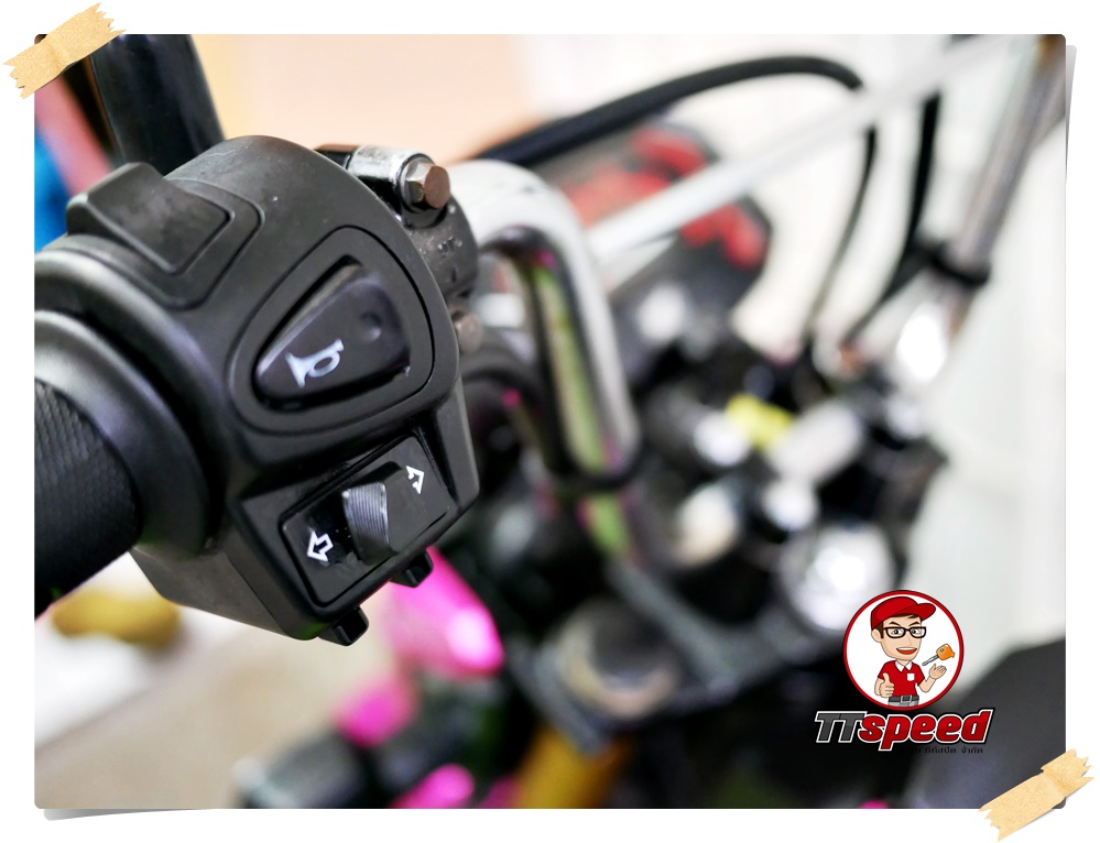 ขายสดผ่อน New Zoomer-x ไมล์ดิจิตอลสีม่วง เครื่องดีผ่อนเดือน 1444 บาท