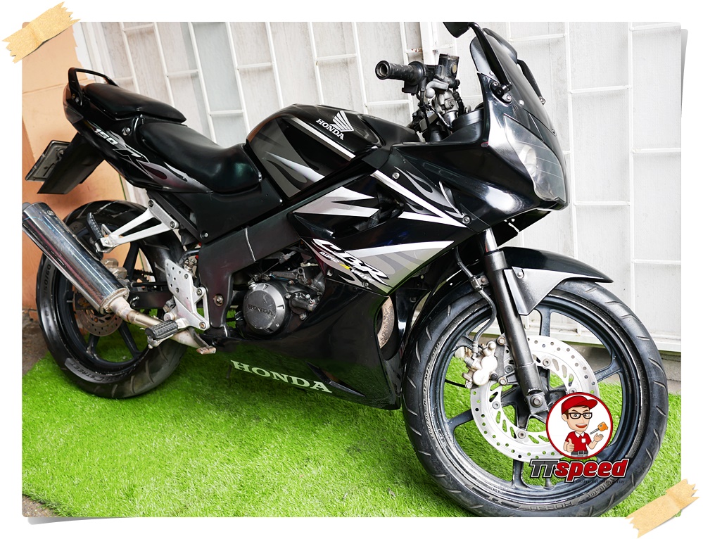 ราคานี้สุดคุ้ม CBR 150 กุญแจ 2 ชั้น เอกสารเล่มเขียวครบพร้อมโอนรถจดปี 47