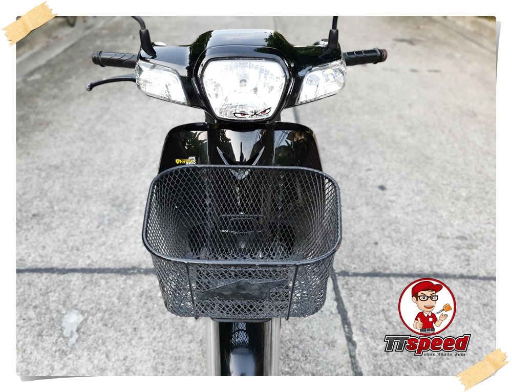 ขาย Honda DREAM 110i สีดำปี 58 เครื่องเดิมขี่ดีสีสวยมีเล่มเขียวครบ