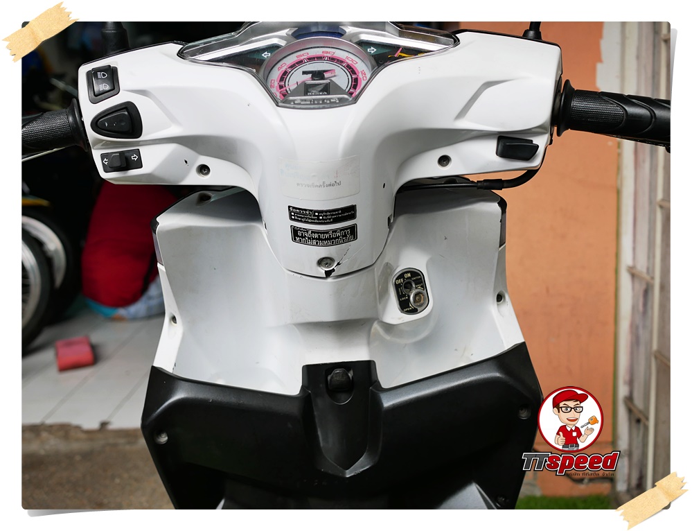 Honda Click 110i Street จดปี 54 เครื่องเดิมขี่ดีมากรถบ้านมือเดียวผ่อนได้