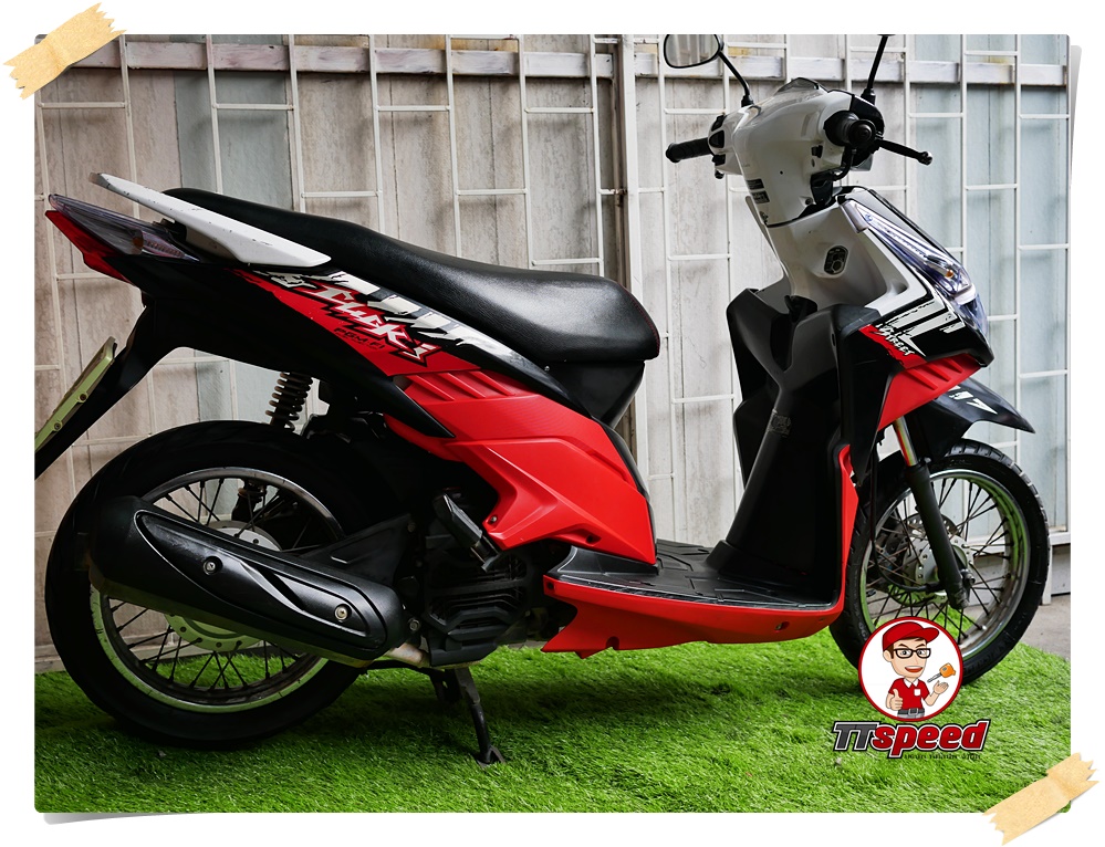 Honda Click 110i Street จดปี 54 เครื่องเดิมขี่ดีมากรถบ้านมือเดียวผ่อนได้