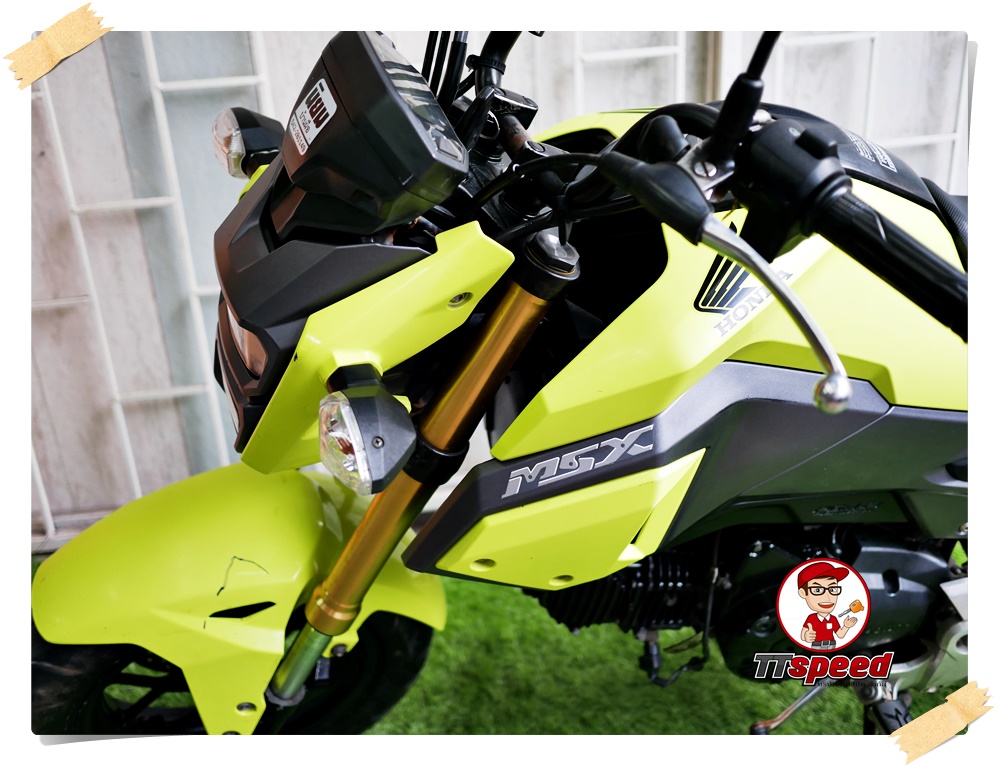 Honda MSX 125SF ไฟหน้า LED รถบ้านวิ่งน้อยปี 59 ผ่อนเดือน 1720บาท
