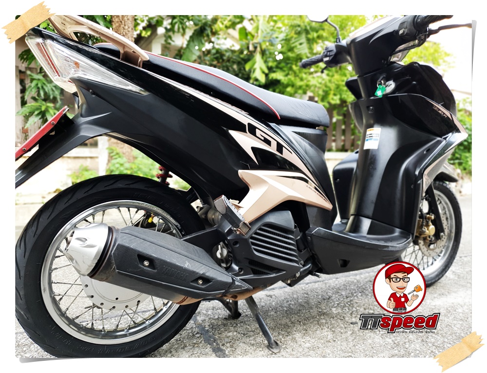 ขายสดผ่อน Mio 125i GT หัวฉีดรถบ้านมือเดียวปี 56 ผ่อนเดือน 825 บาท