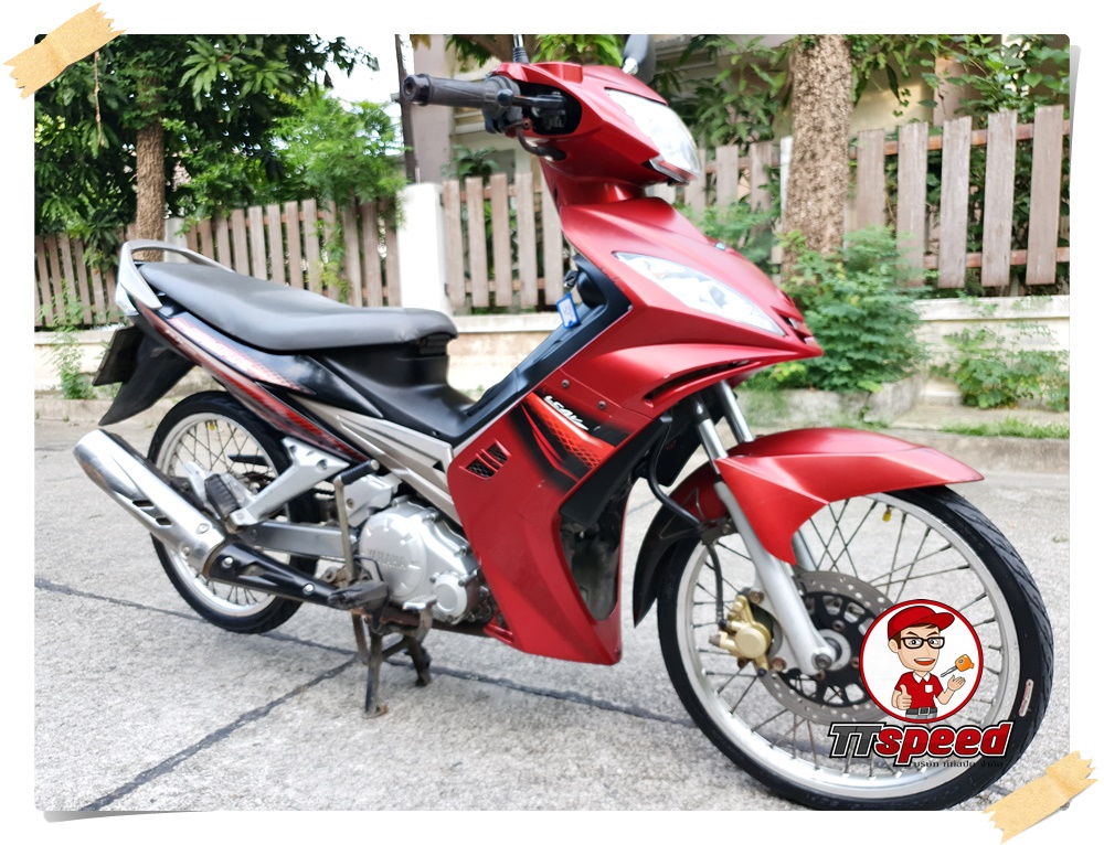 ขายสด Yamaha Spark 135 เครื่องดีมากรถบ้านมีเล่มพร้อมจดปี 52
