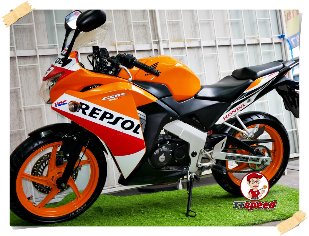ขาย Honda CBR 150R Champion Special Edition จดปี58 สีสวยเครื่องเดิม 39,900 ฿