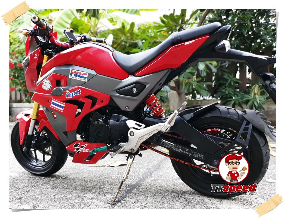 ขาย Honda MSX 125SF สีแดงปี 59 แต่งสวยเครื่องเดิม เอกสารเล่มพร้อม ขาย Honda MSX 125SF สีแดงปี 59 แต่งสวยเครื่องเดิม เอกสารเล่มพร้อม