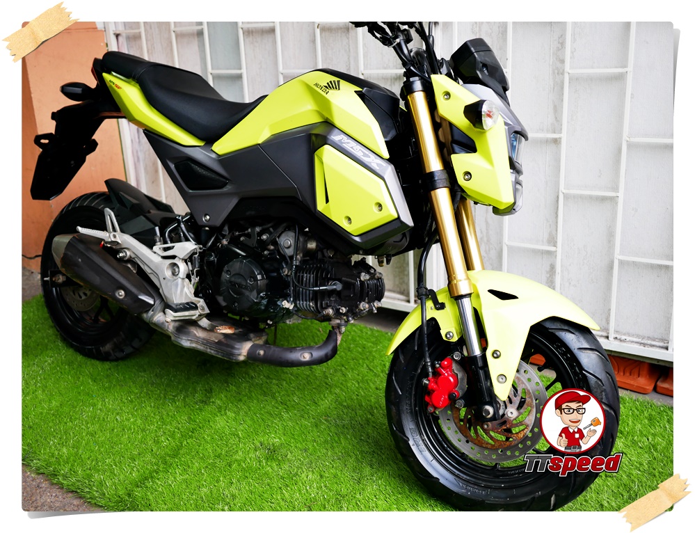 Honda MSX 125SF ไฟหน้า LED รถบ้านวิ่งน้อยปี 59 ผ่อนเดือน 1720บาท
