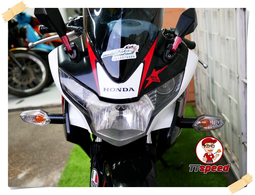 Honda CBR 150R หัวฉีดเครื่องดีรถบ้านมือเดียวจดปี 58 เอกสารเล่มครบ