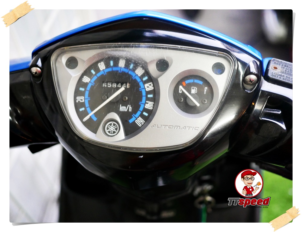 ขายรถบ้าน Yamaha Nouvo MX สีน้ำเงินเครื่องแน่นขี่ดีเอกสารเล่มพร้อมโอน
