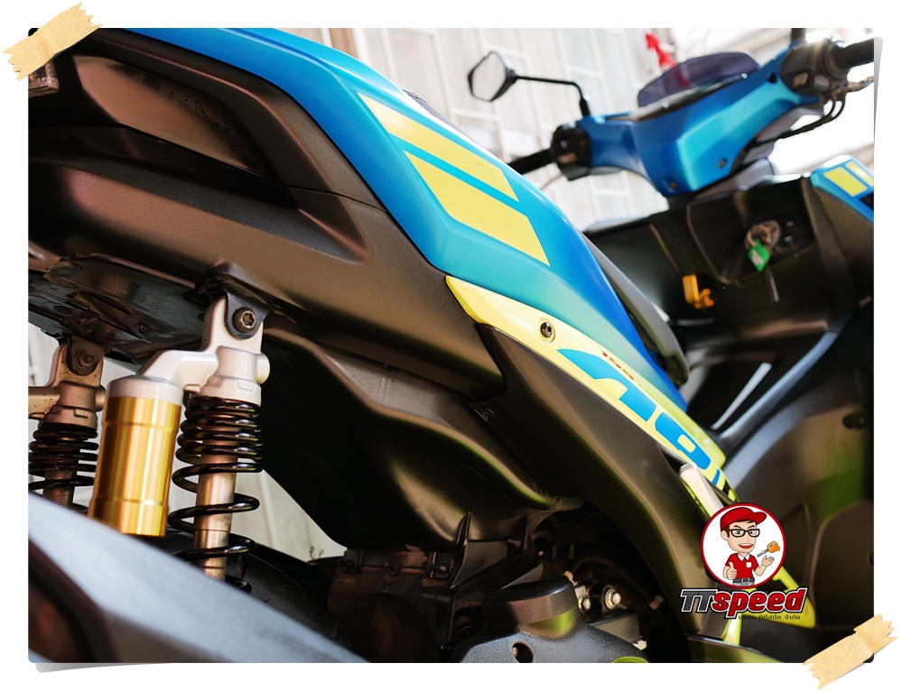 Yamaha Aerox 155 รุ่น 2018 จดปี 61 รถบ้านมือเดียวเครื่องเดิมสมบูรณ์