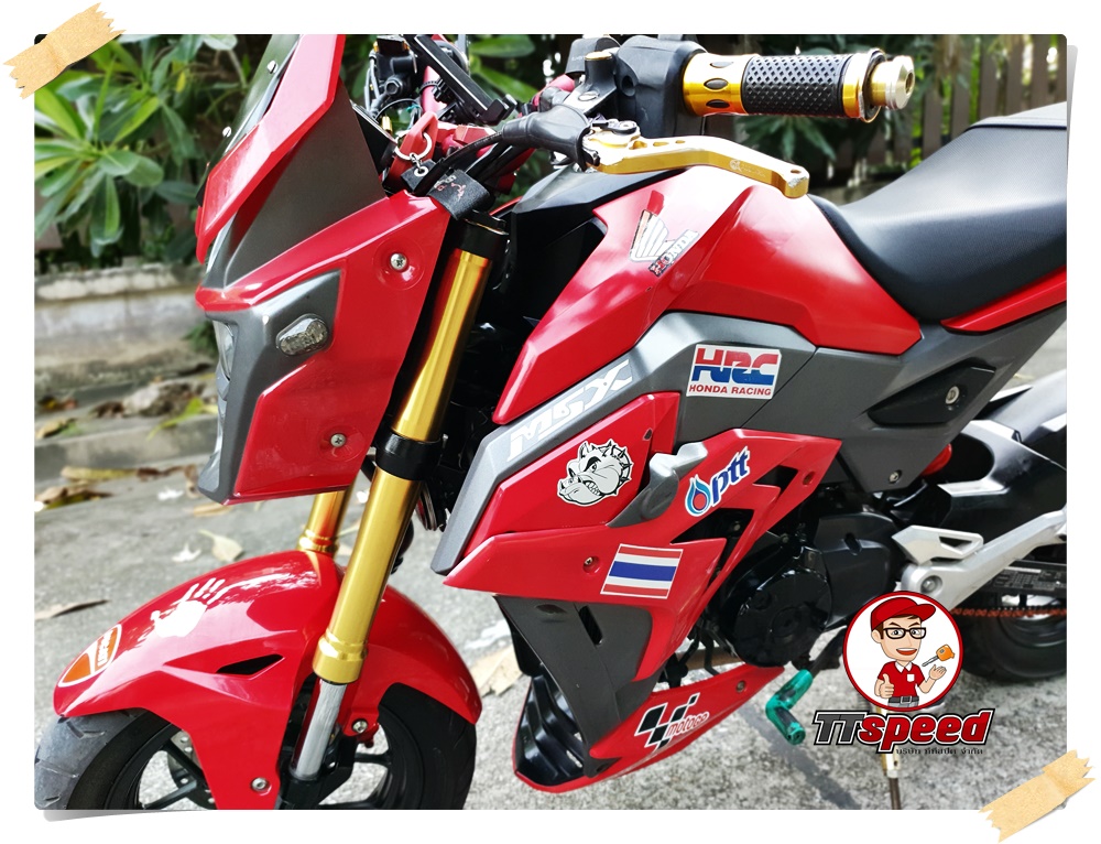 ขาย Honda MSX 125SF สีแดงปี 59 แต่งสวยเครื่องเดิม เอกสารเล่มพร้อม ขาย Honda MSX 125SF สีแดงปี 59 แต่งสวยเครื่องเดิม เอกสารเล่มพร้อม